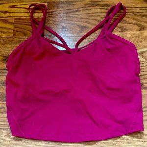 Lululemon strappy ribbed align tank
